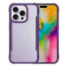 For iPhone 16 Pro Skin Feel Frosted PC Hybrid TPU Phone Case(Purple) - 1