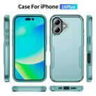 For iPhone 16 Plus Pioneer Armor Heavy Duty PC + TPU Phone Case(Green) - 2