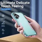 For iPhone 16 Plus Pioneer Armor Heavy Duty PC + TPU Phone Case(Green+Pink) - 3