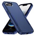 For iPhone 16e Pioneer Armor Heavy Duty PC + TPU Phone Case(Blue) - 1