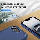 For iPhone 16e Pioneer Armor Heavy Duty PC + TPU Phone Case(Blue) - 3