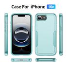 For iPhone 16e Pioneer Armor Heavy Duty PC + TPU Phone Case(Green) - 2