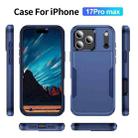 For iPhone 17 Pro Max Pioneer Armor Heavy Duty PC + TPU Phone Case(Blue) - 2