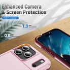 For iPhone 17 Pro Pioneer Armor Heavy Duty PC + TPU Phone Case(Pink+Rose Red) - 3