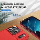 For iPhone 17 Pro Pioneer Armor Heavy Duty PC + TPU Phone Case(Red+Rose Red) - 3