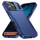 For iPhone 17 Pro Pioneer Armor Heavy Duty PC + TPU Phone Case(Blue) - 1