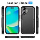 For iPhone 17 Pioneer Armor Heavy Duty PC + TPU Phone Case(Black) - 2