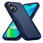 For iPhone 17 Pioneer Armor Heavy Duty PC + TPU Phone Case(Blue) - 1