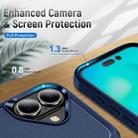 For iPhone 17 Pioneer Armor Heavy Duty PC + TPU Phone Case(Blue) - 3