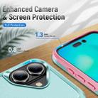 For iPhone 17 Pioneer Armor Heavy Duty PC + TPU Phone Case(Green+Pink) - 3