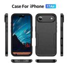 For iPhone 17 Air Pioneer Armor Heavy Duty PC + TPU Phone Case(Black) - 2