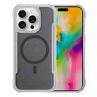 For iPhone 16 Pro Max Skin Feel Frosted MagSafe Magnetic PC Hybrid TPU Phone Case(Grey) - 1