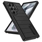 For Samsung Galaxy S24 Ultra 5G Defender Gen2 Rugged PC + Silicone Phone Case with Holder(Black) - 2