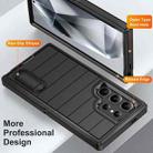 For Samsung Galaxy S24 Ultra 5G Defender Gen2 Rugged PC + Silicone Phone Case with Holder(Black) - 3