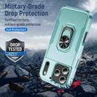 For iPhone 17 Pro Pioneer Armor Heavy Duty PC + TPU Phone Case with Holder(Green) - 2