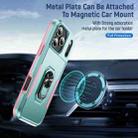 For iPhone 17 Pro Pioneer Armor Heavy Duty PC + TPU Phone Case with Holder(Green+Pink) - 3