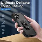 For iPhone 17 Pioneer Armor Heavy Duty PC + TPU Phone Case with Holder(Black) - 2