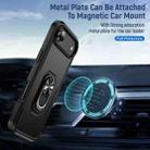 For iPhone 17 Air Pioneer Armor Heavy Duty PC + TPU Phone Case with Holder(Black) - 3