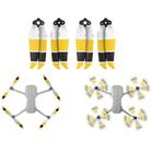 2 Pairs Sunnylife 7238F-3C For DJI Mavic Air 2 Double-sided Three-color Low Noise Quick-release Propellers(Black Yellow White) - 1