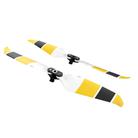 2 Pairs Sunnylife 7238F-3C For DJI Mavic Air 2 Double-sided Three-color Low Noise Quick-release Propellers(Black Yellow White) - 3