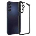 For Samsung Galaxy A16 5G Frosted TPU + Transparent PC Phone Case(Black) - 1