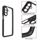 For Samsung Galaxy A17 5G Frosted TPU + Transparent PC Phone Case(Black) - 3