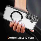 For Samsung Galaxy S24 5G Airbag Magsafe PC Hybrid TPU Phone Case(Clear Black) - 3