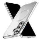 For Samsung Galaxy S24 5G Airbag Magsafe PC Hybrid TPU Phone Case(Transparent) - 1