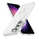 For Samsung Galaxy S23+ 5G Airbag Magsafe PC Hybrid TPU Phone Case(Transparent) - 1