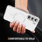 For Samsung Galaxy S23+ 5G Airbag Magsafe PC Hybrid TPU Phone Case(Transparent) - 3