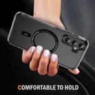 For Samsung Galaxy A15 5G Airbag Magsafe PC Hybrid TPU Phone Case(Clear Black) - 3