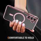 For Samsung Galaxy A15 5G Airbag Magsafe PC Hybrid TPU Phone Case(Clear Pink) - 3