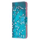 For OPPO Find X2 Pro Colored Drawing Pattern Horizontal Flip Leather Case with Holder & Card Slots & Wallet(Plum Blossom) - 2