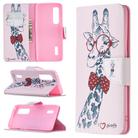 For OPPO Find X2 Pro Colored Drawing Pattern Horizontal Flip Leather Case with Holder & Card Slots & Wallet(Deer) - 1