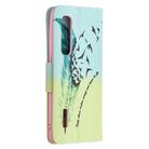 For OPPO Find X2 Pro Colored Drawing Pattern Horizontal Flip Leather Case with Holder & Card Slots & Wallet(Feather) - 3