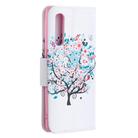 For OPPO Find X2 Neo Colored Drawing Pattern Horizontal Flip Leather Case with Holder & Card Slots & Wallet(Tree) - 3