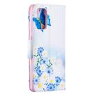 For Samsung Galaxy Note 20 Colored Drawing Pattern Horizontal Flip Leather Case with Holder & Card Slots & Wallet(Butterfly Love) - 3