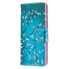 For Samsung Galaxy Note 20 Colored Drawing Pattern Horizontal Flip Leather Case with Holder & Card Slots & Wallet(Plum Blossom) - 1