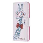 For Samsung Galaxy Note 20 Colored Drawing Pattern Horizontal Flip Leather Case with Holder & Card Slots & Wallet(Deer) - 2