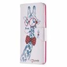 For Samsung Galaxy Note 20 Colored Drawing Pattern Horizontal Flip Leather Case with Holder & Card Slots & Wallet(Deer) - 2