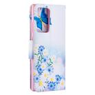 For Samsung Galaxy Note 20 Ultra Colored Drawing Pattern Horizontal Flip Leather Case with Holder & Card Slots & Wallet(Butterfly Love) - 3