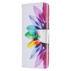 For Samsung Galaxy Note 20 Ultra Colored Drawing Pattern Horizontal Flip Leather Case with Holder & Card Slots & Wallet(Sun Flower) - 2