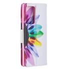 For Samsung Galaxy Note 20 Ultra Colored Drawing Pattern Horizontal Flip Leather Case with Holder & Card Slots & Wallet(Sun Flower) - 3