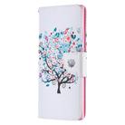 For Samsung Galaxy Note 20 Ultra Colored Drawing Pattern Horizontal Flip Leather Case with Holder & Card Slots & Wallet(Tree) - 2