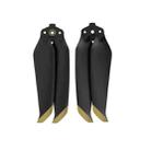 1 Pair Sunnylife 7238F-1 For DJI Mavic Air 2 Low Noise Quick-release Propellers(Gold) - 1