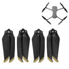 2 Pairs Sunnylife 7238F-2 For DJI Mavic Air 2 / Air 2S Low Noise Quick-release Propellers(Gold) - 1