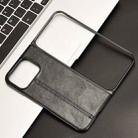 For Google Pixel 9 Pro Fold Cow Pattern Sewing Back Cover Phone Case(Black) - 2