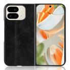 For Google Pixel 9 Pro Fold Cow Pattern Sewing Back Cover Phone Case(Black) - 3