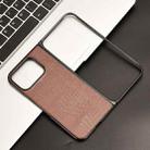 For Google Pixel 9 Pro Fold Crocodile Texture Back Cover Phone Case(Brown) - 2