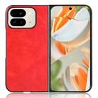 For Google Pixel 9 Pro Fold Litchi Texture Back Cover Phone Case(Red) - 3